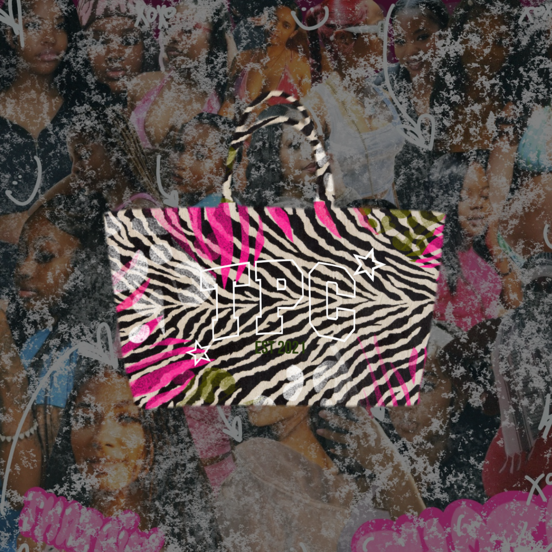Zebra Print Tote (release September 5th)