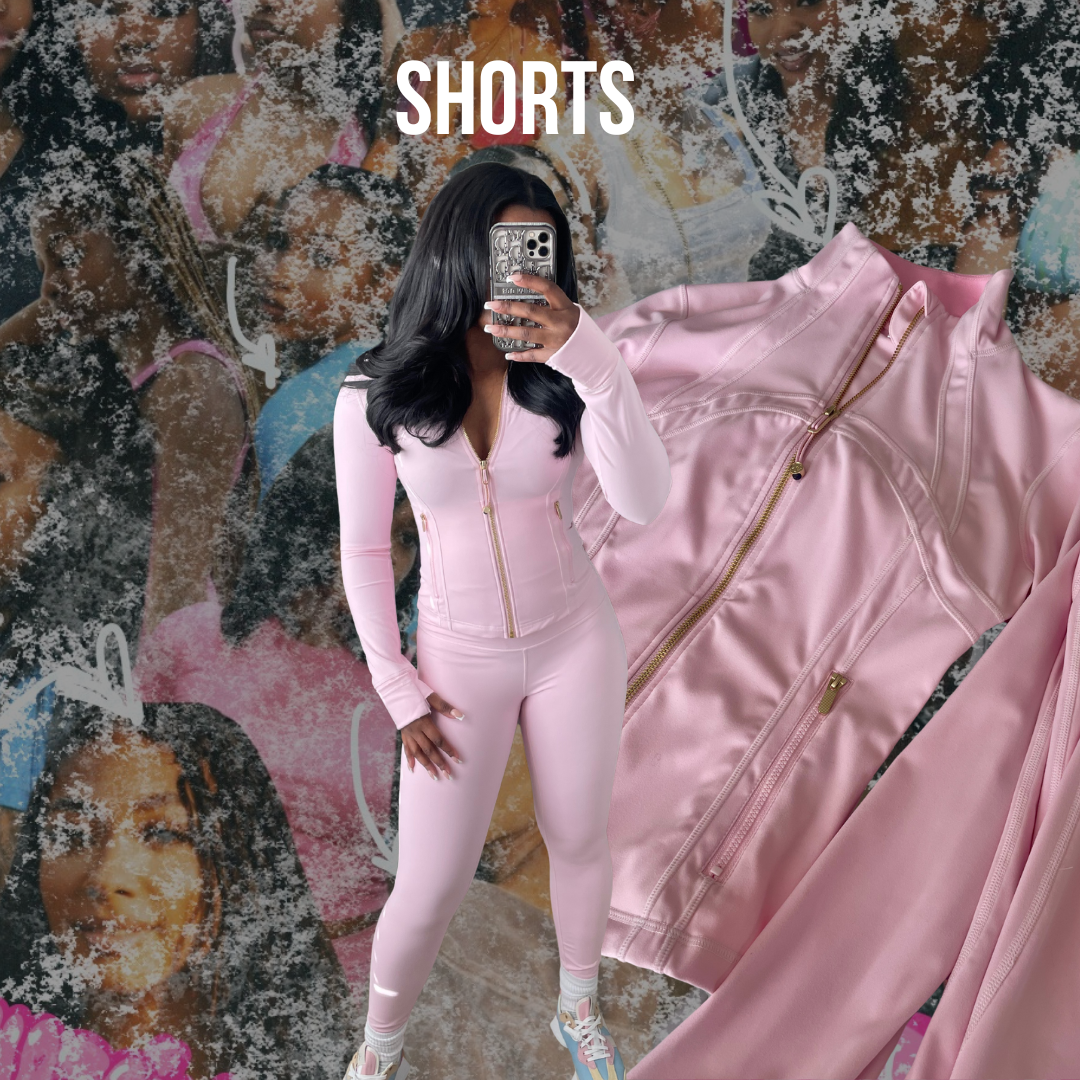 Baby Pink Athletic Shorts