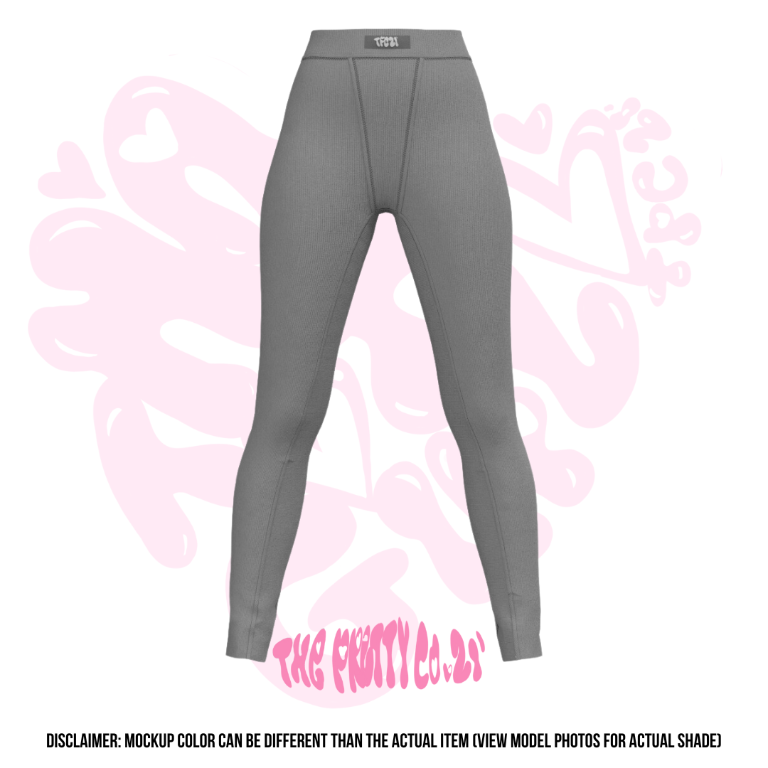 Ribbed Leggings (SHORT LENGTH)