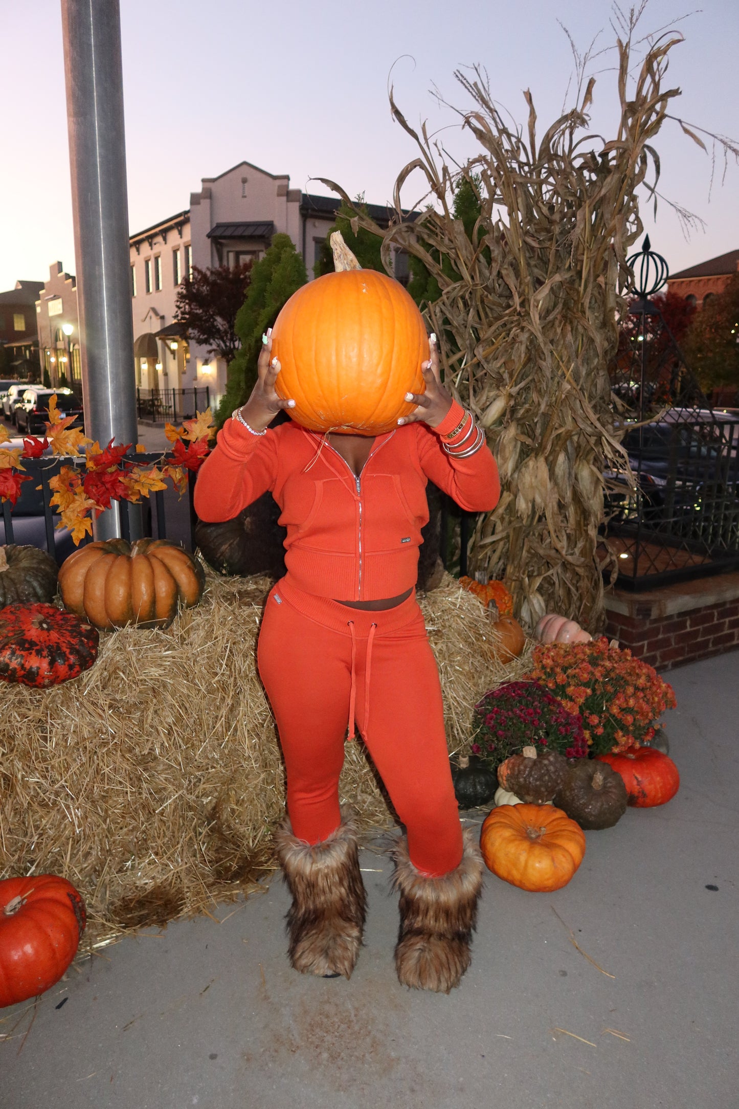 Spice Knit Set (Pants+Jacket)