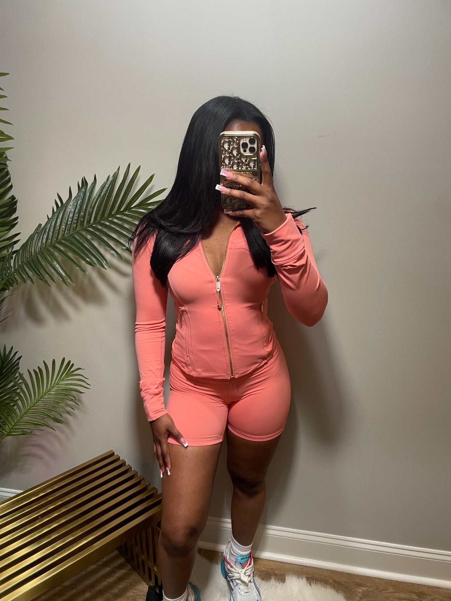 Peach Athletic Jacket