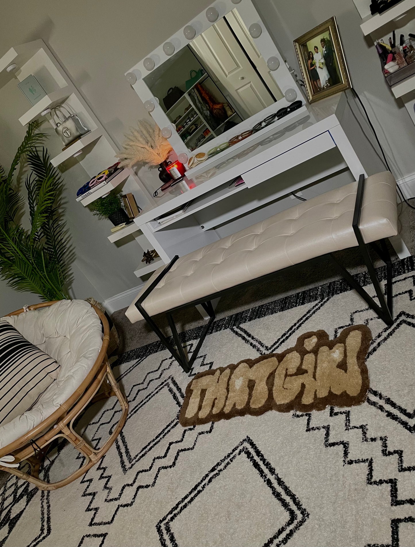 That Girl Rug *custom made product* read description