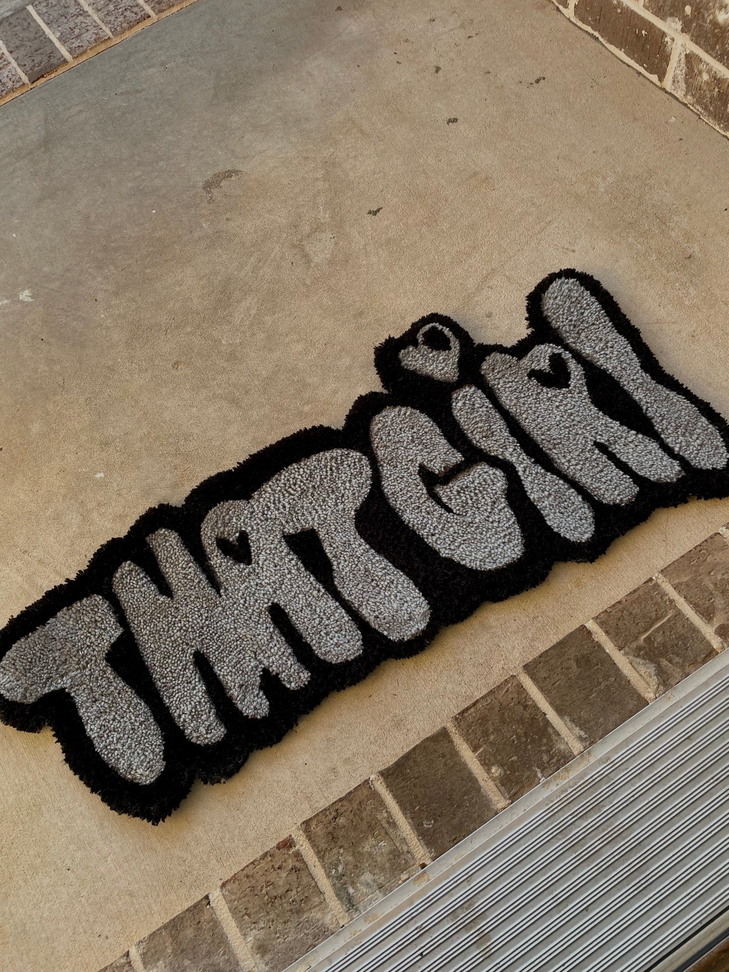 That Girl Rug *custom made product* read description