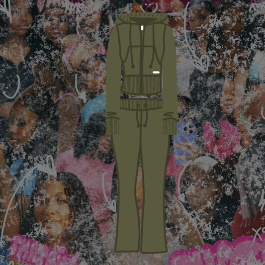 Matcha Knit Set (Pants+Jacket)