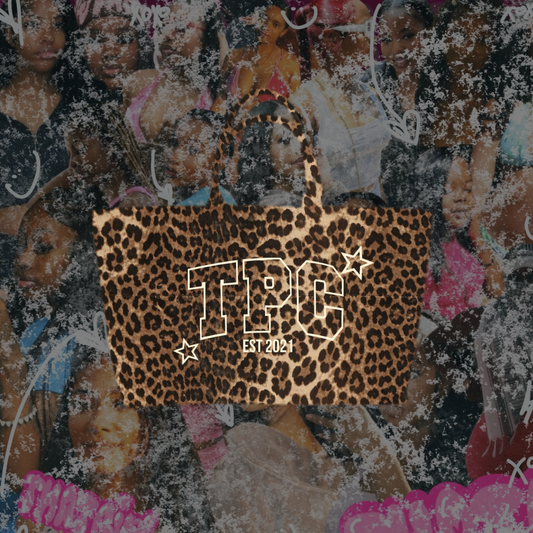 Cheetah Print Tote  (release September 5th)