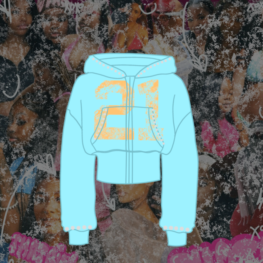 Blue Hoodie