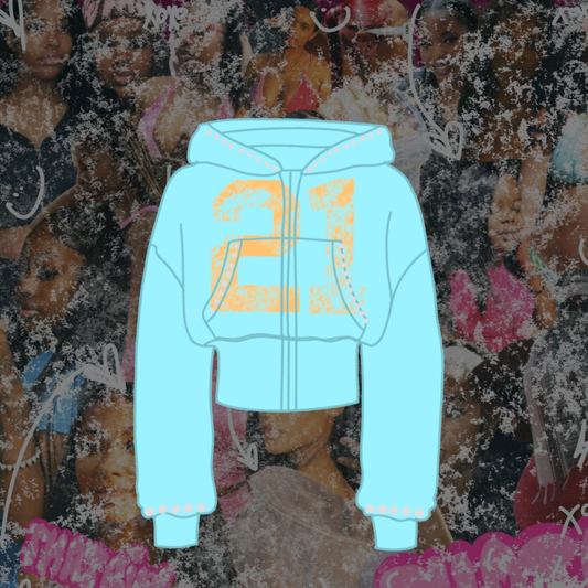 Blue Hoodie