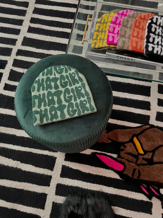 Green Beanie