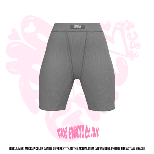 Steel Ribbed Shorts
