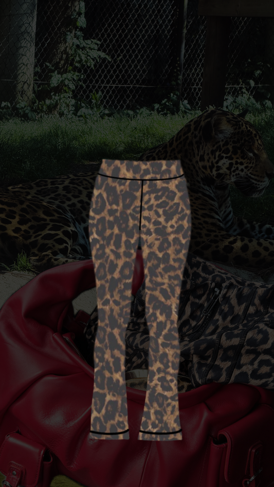 Leopard Athletic Pants