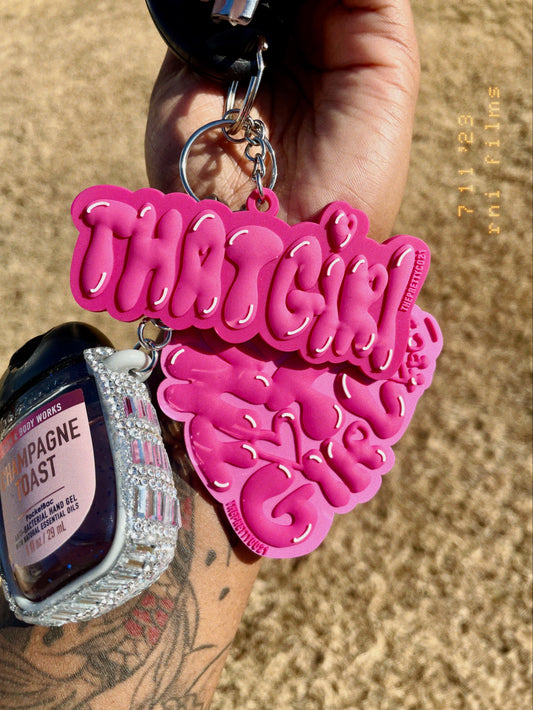 That Girl Keychain