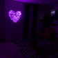 That Girl Heart Neon Light *read description* (hot pink is shown in picture)