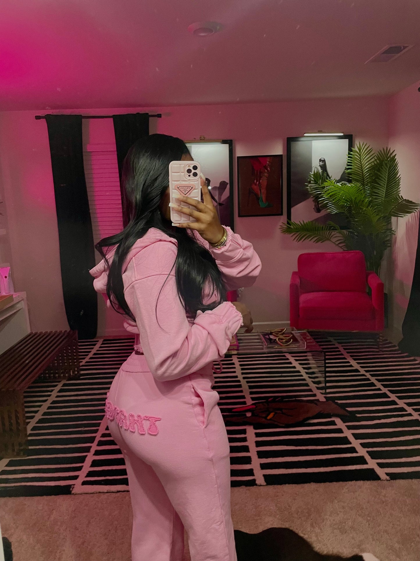 Vintage Pink Sweatpants ONLY