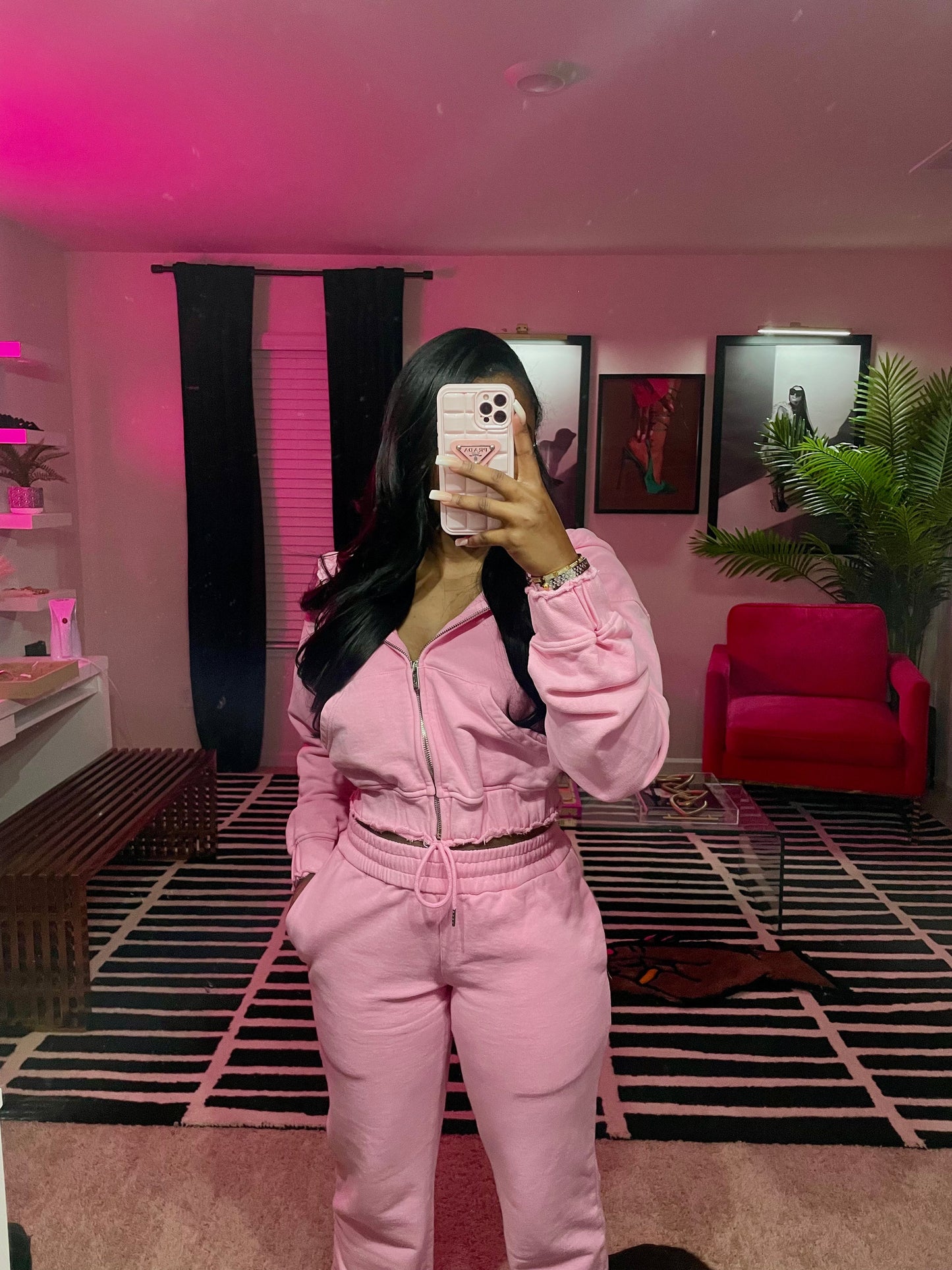 Vintage Pink Sweatpants ONLY