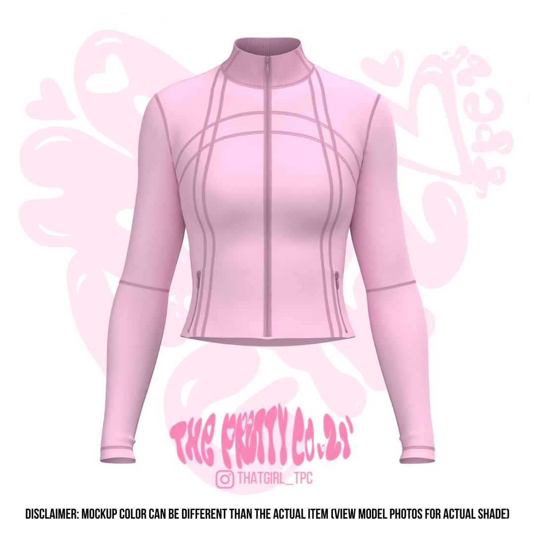 Baby Pink Athletic Jacket